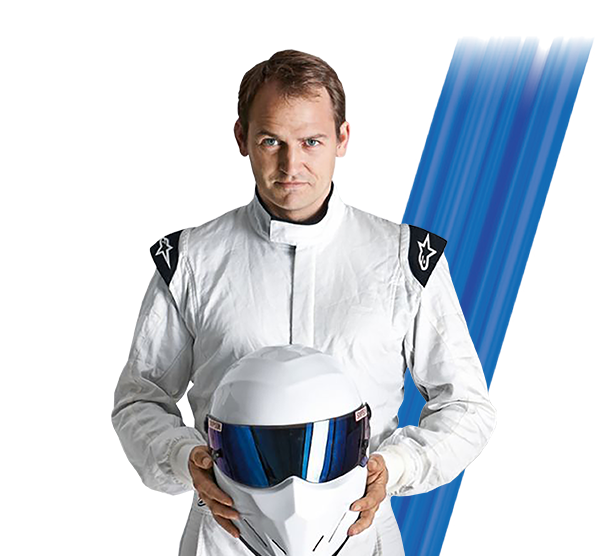 Picture of driver Ben ‘The Stig‘ Collins